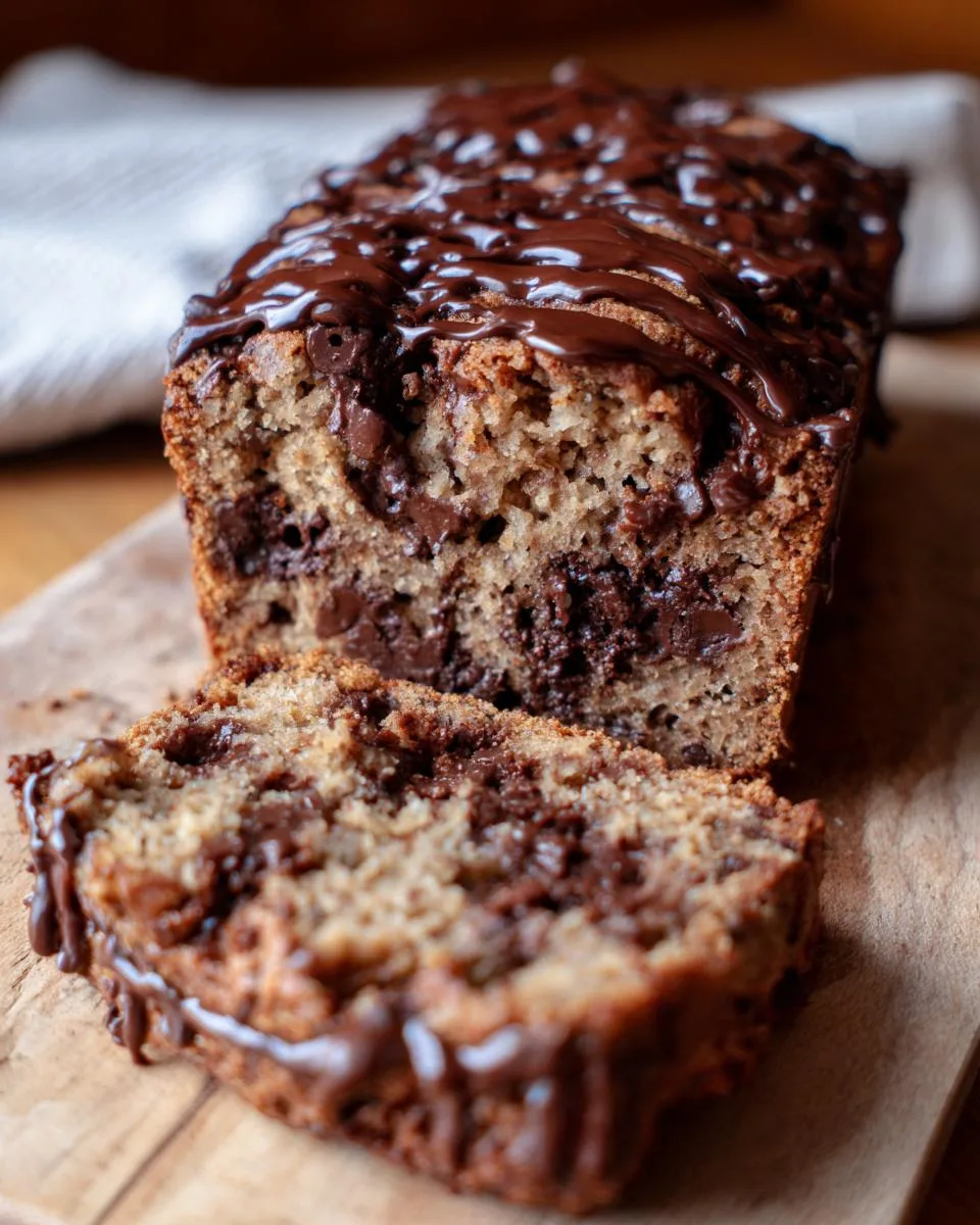 Double Chocolate Banana Bread - detail 3