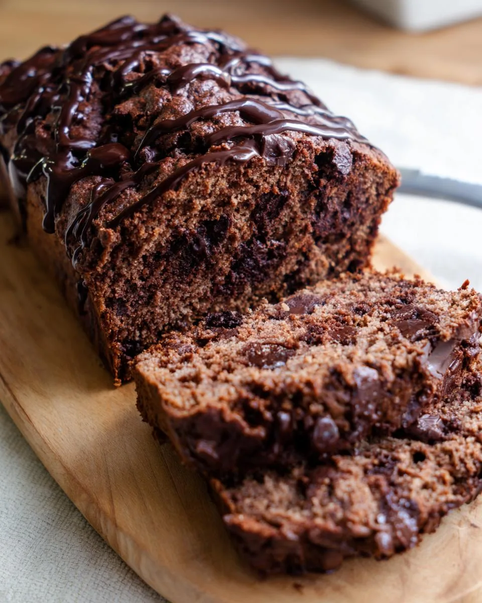 Double Chocolate Banana Bread - detail 4