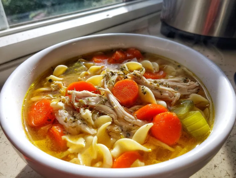 Dutch Oven Chicken Noodle Soup