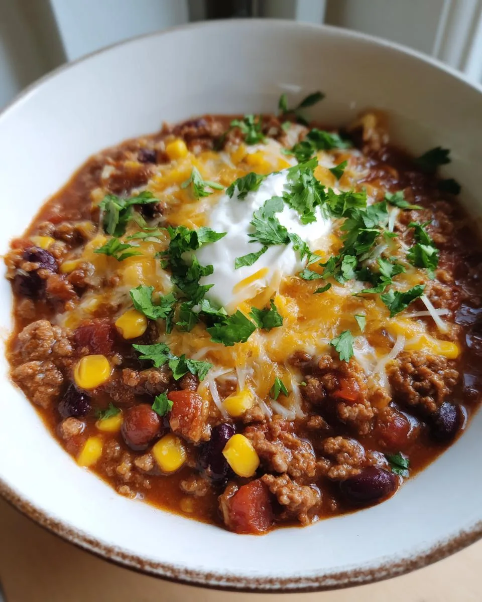 Easy Taco Soup - detail 4