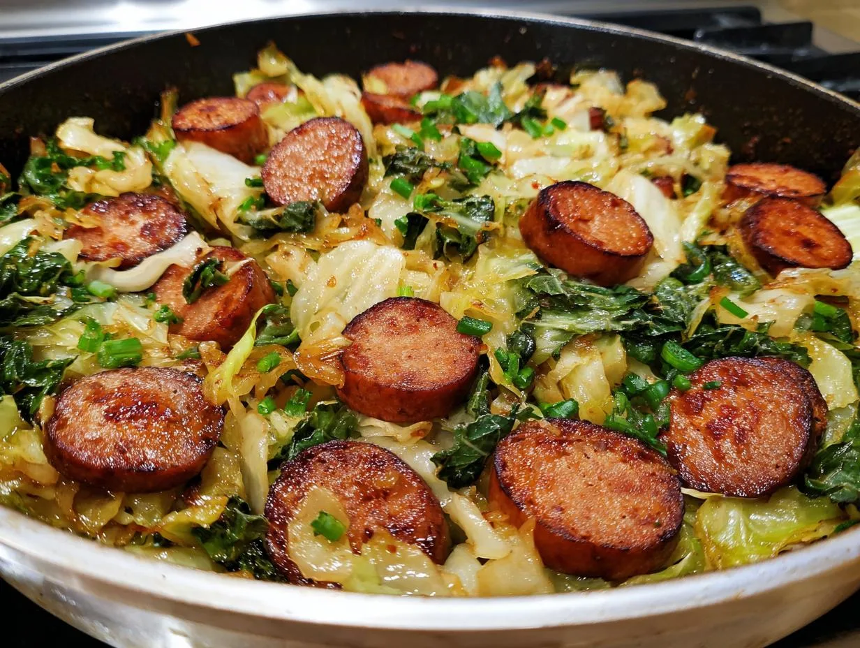 Fried Cabbage And Sausage Recipe – 30-Minute Comfort Magic