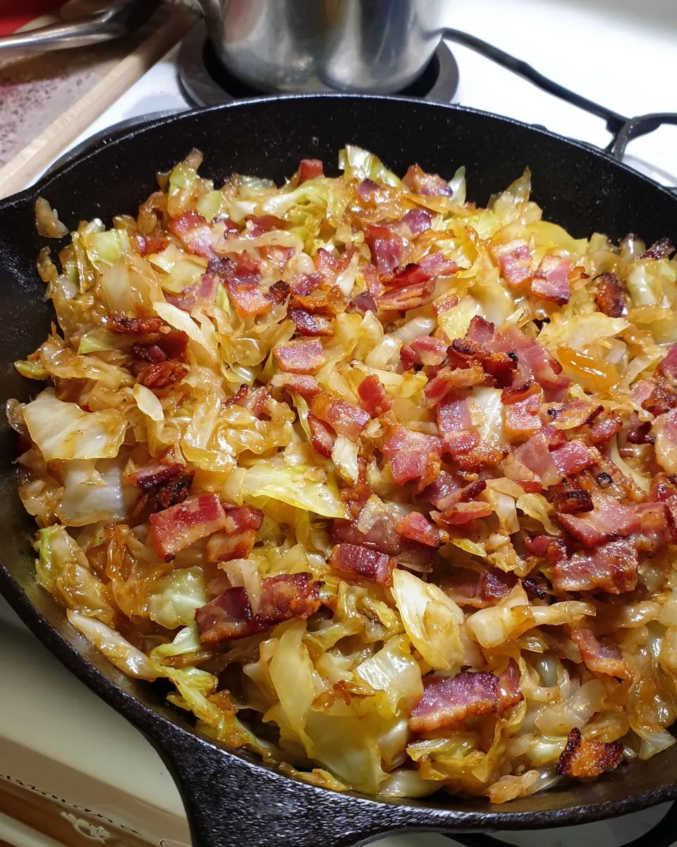 Fried Cabbage Recipe - detail 3