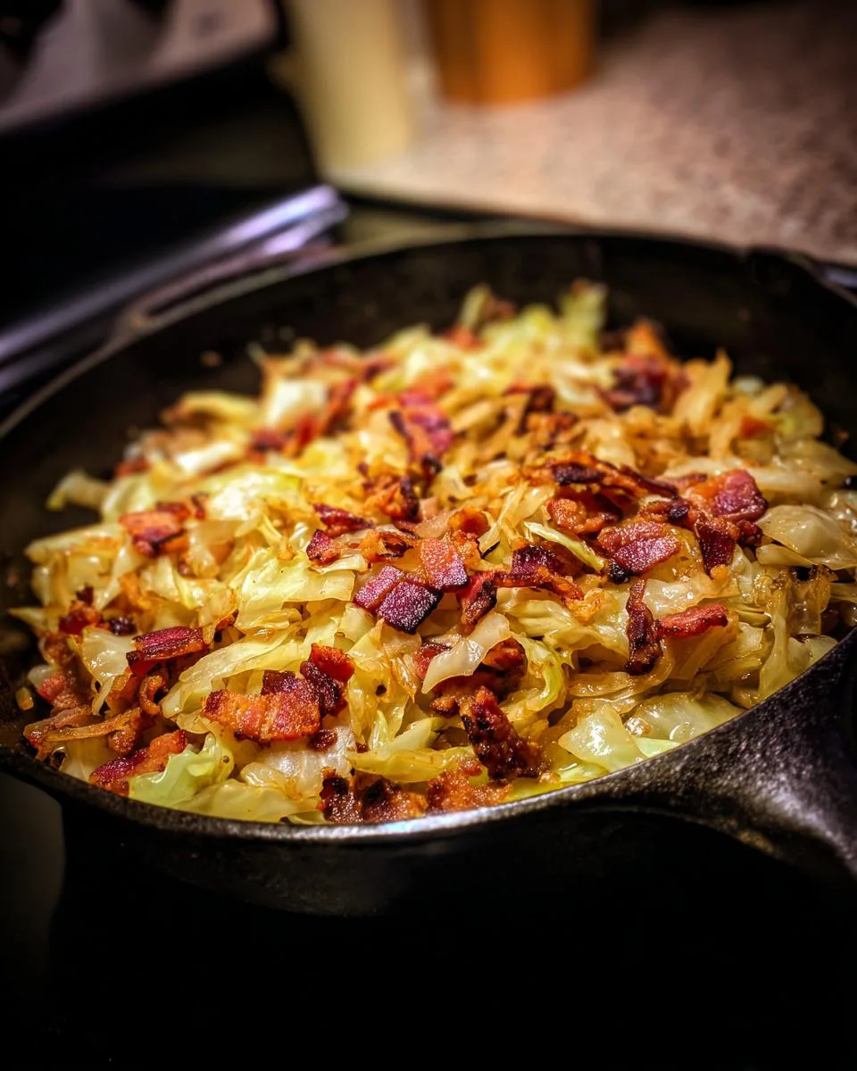 Fried Cabbage Recipe - detail 4