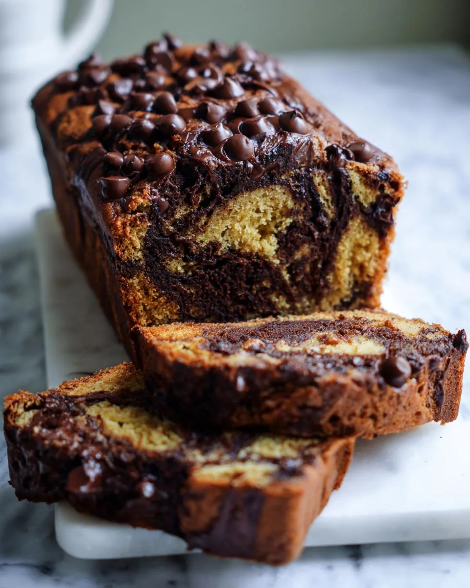 Fudge-Like Double Chocolate Banana Bread - detail 4