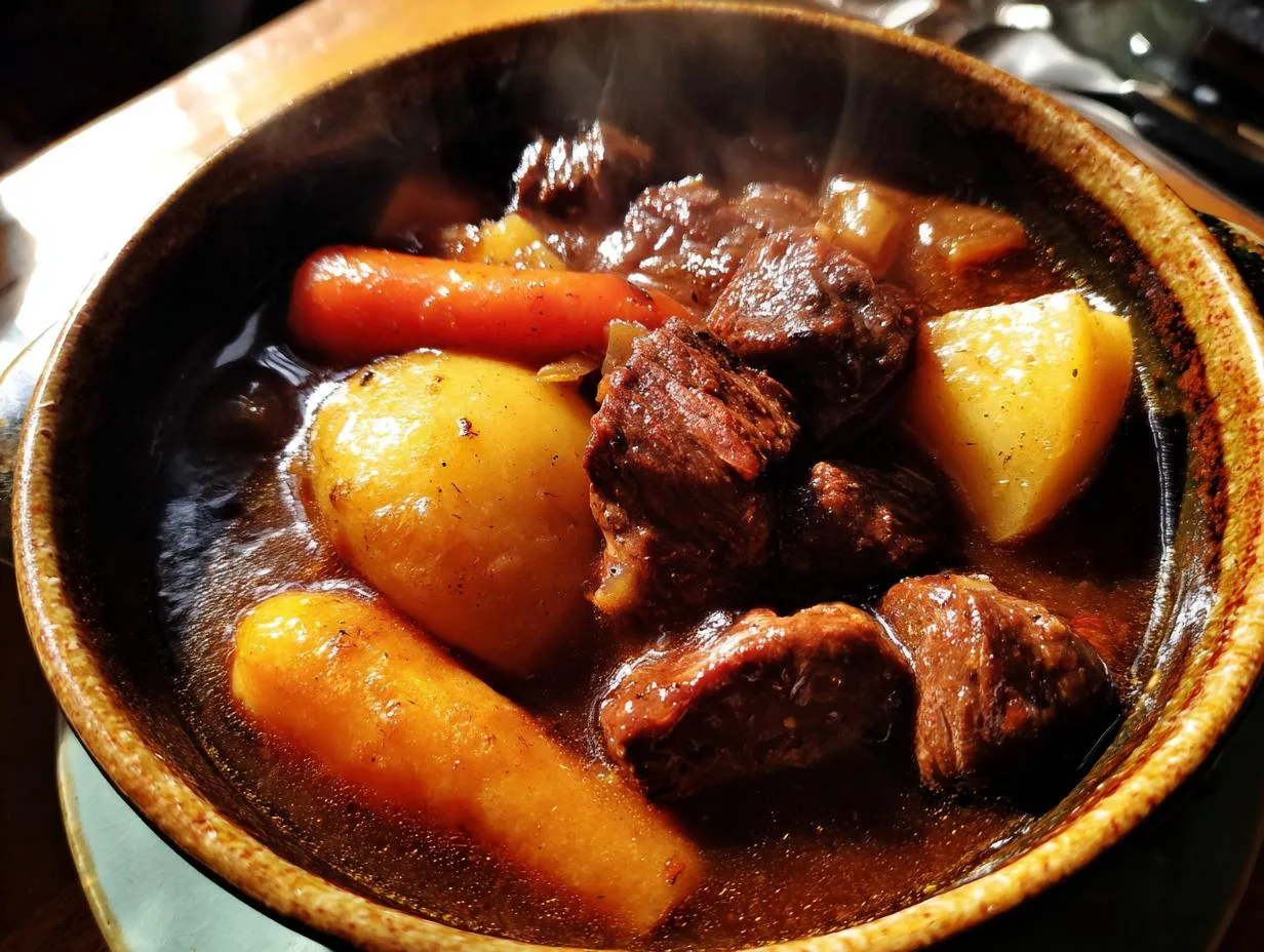 5-Star Guinness Beef Stew That Melts in Your Mouth