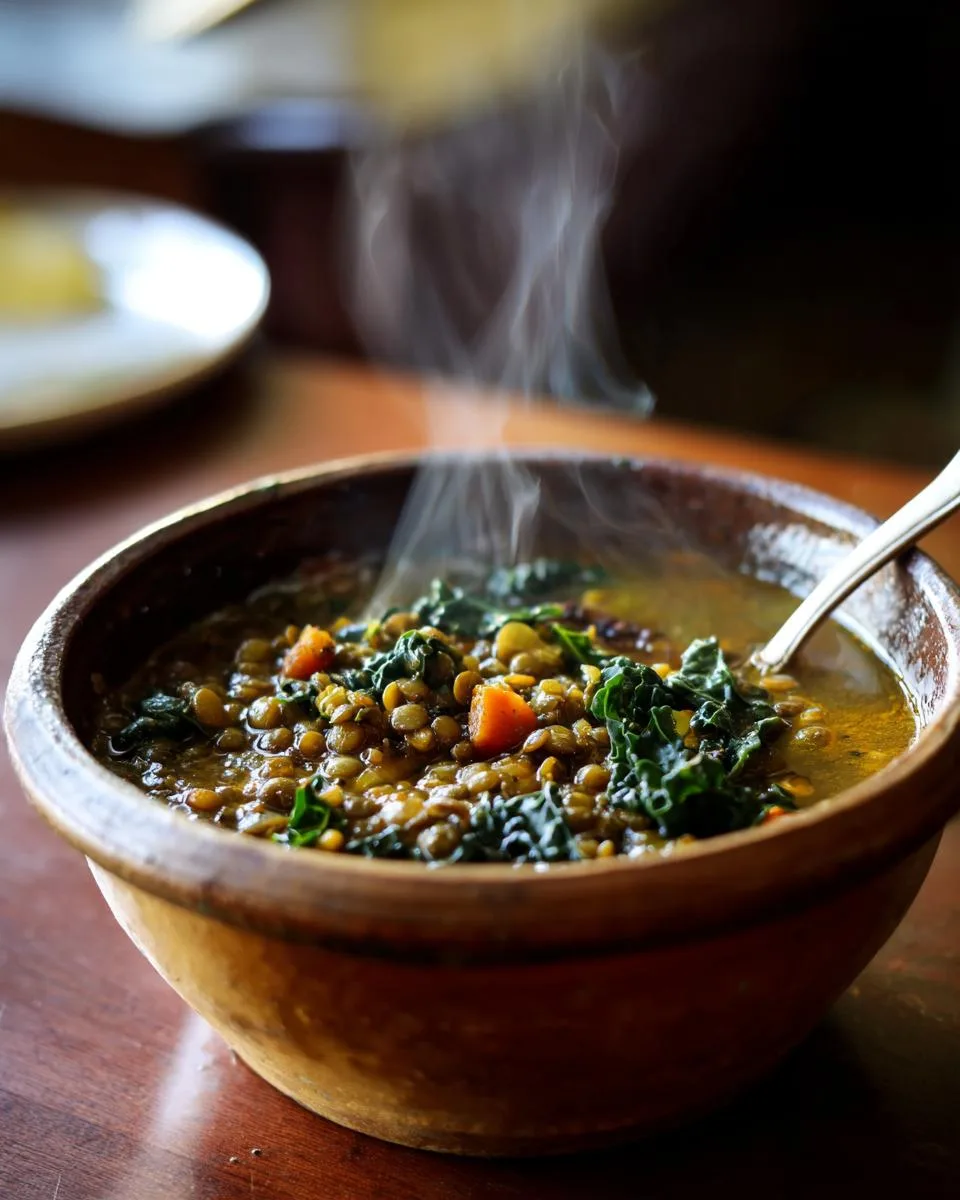 High Protein Lentil Soup - detail 4