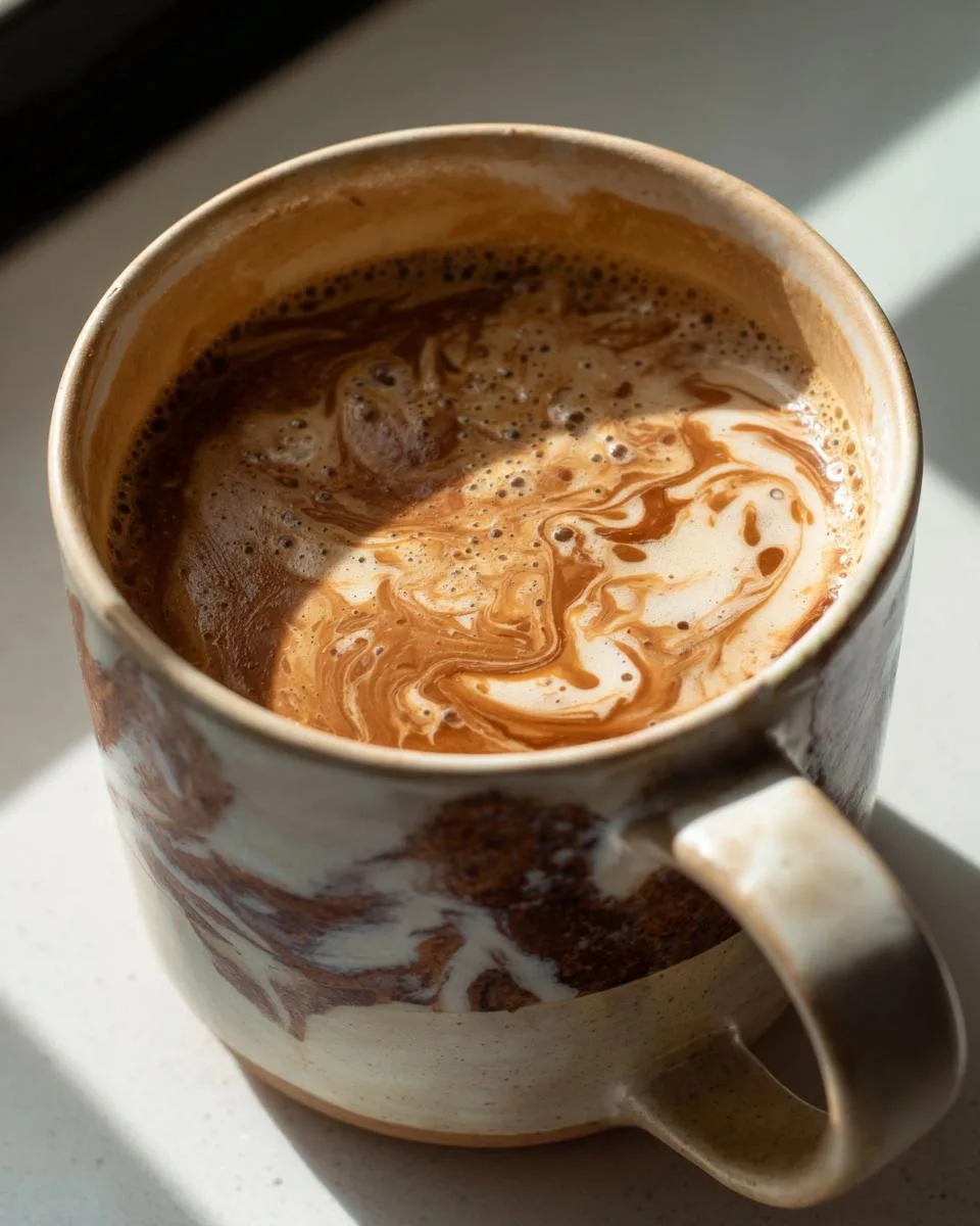 Hojicha Latte - detail 3