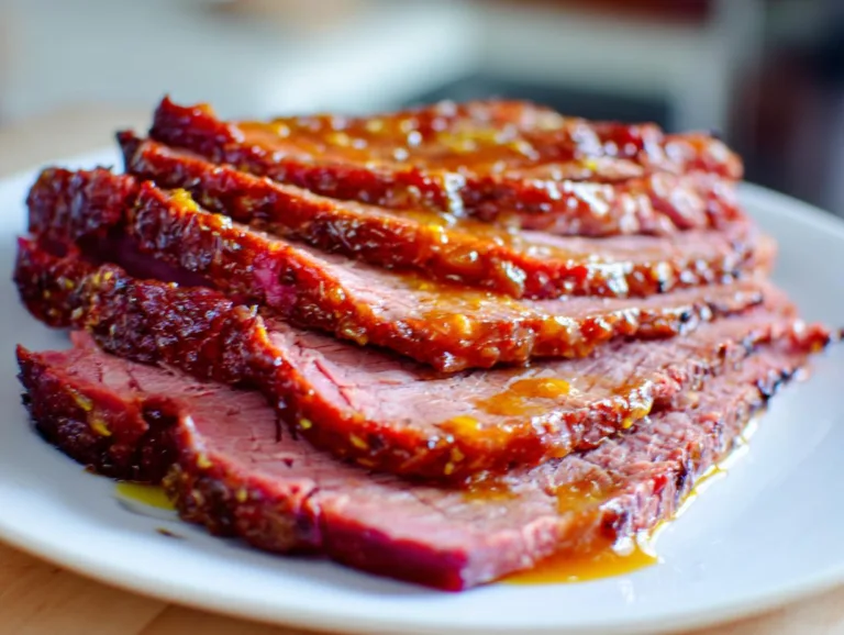 Honey Mustard Corned Beef