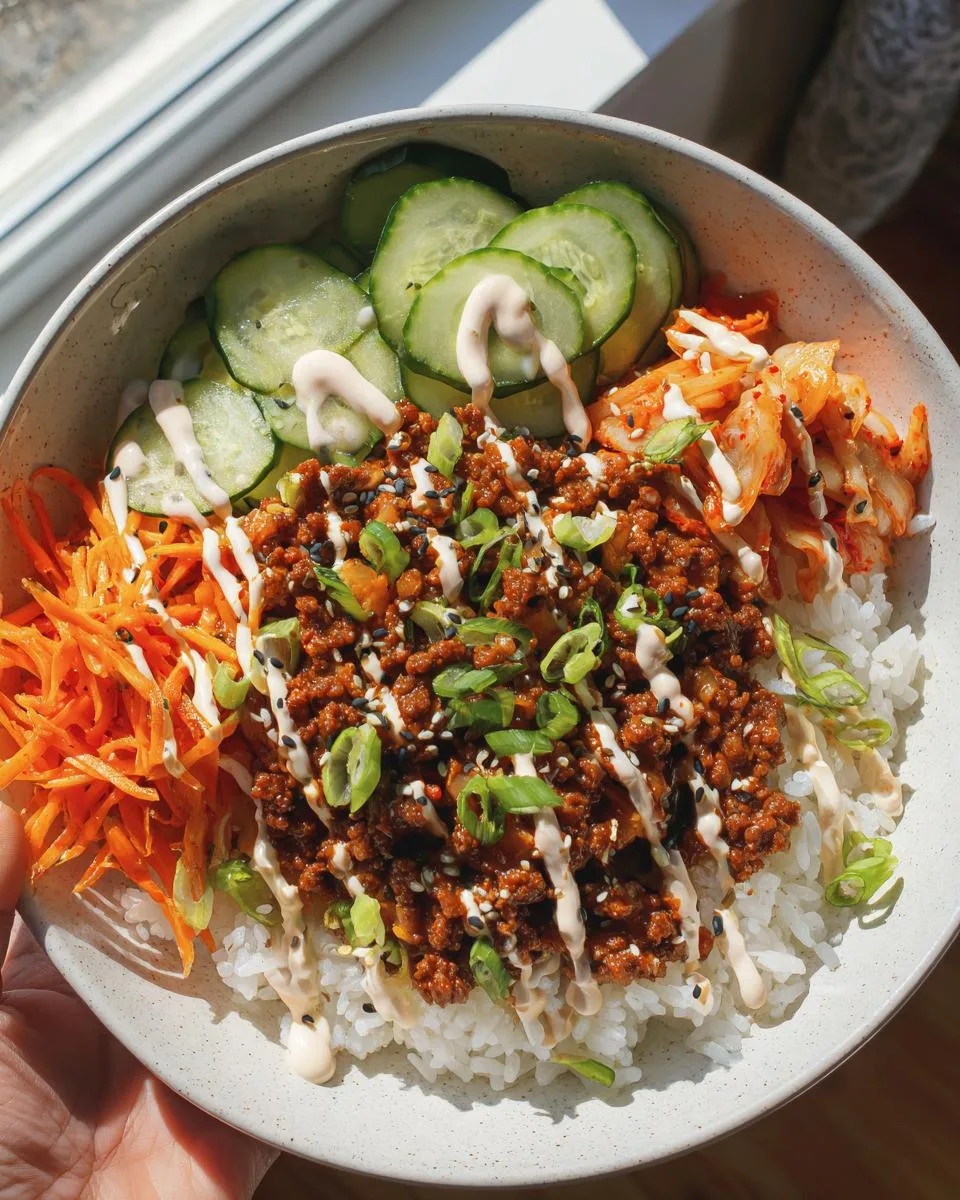 Korean Beef Rice Bowls - detail 4
