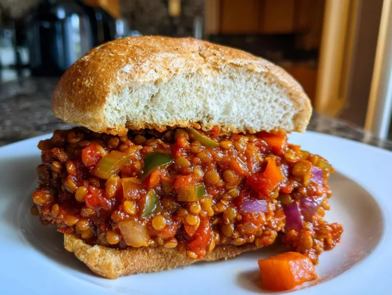 Lentil Sloppy Joes