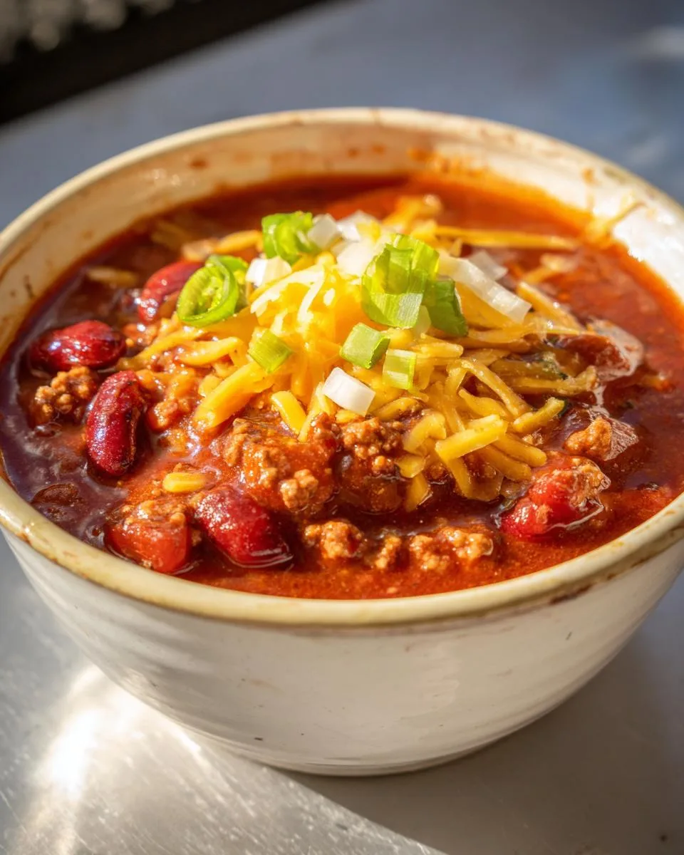 Old Fashioned Beef Chili - detail 1
