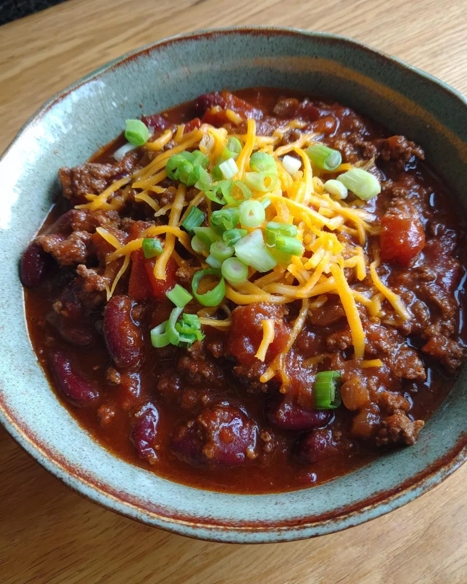 Old Fashioned Beef Chili - detail 3