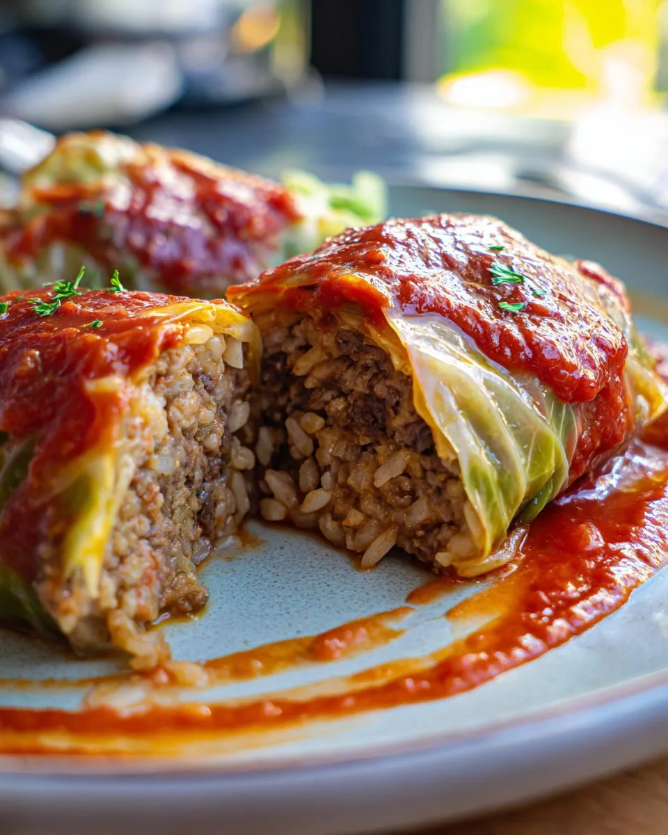 Oven Baked Cabbage Rolls - detail 3