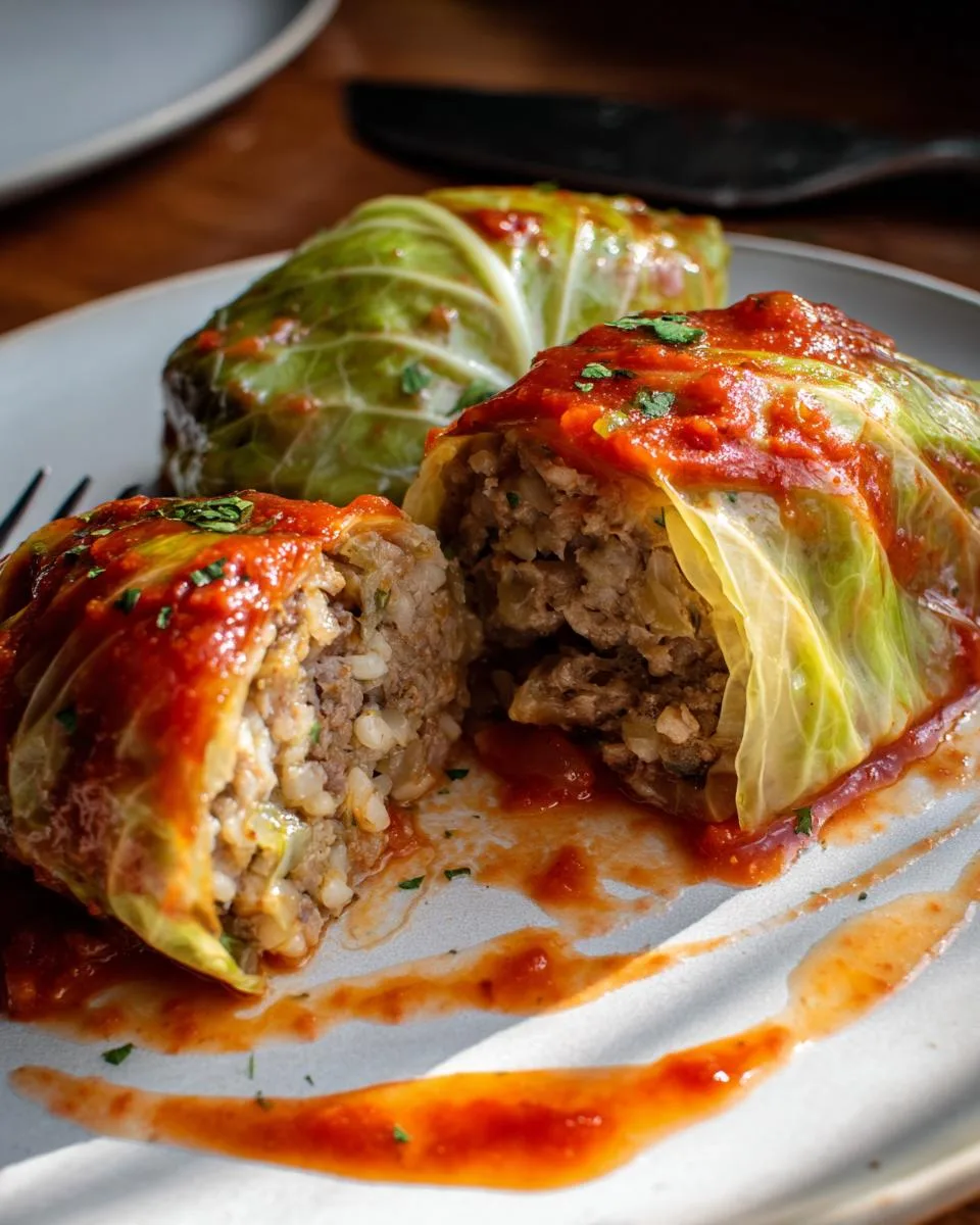 Oven Baked Cabbage Rolls - detail 4
