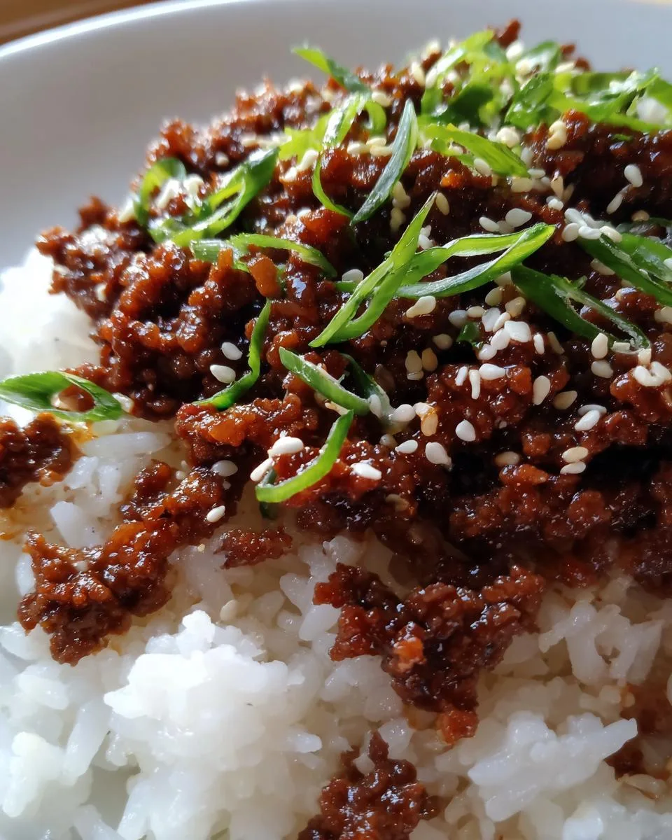 Quick Easy Korean Ground Beef - detail 3