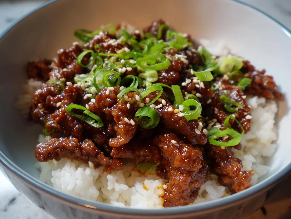 Spicy Korean Beef in 20 Minutes – Quick Comfort Food!