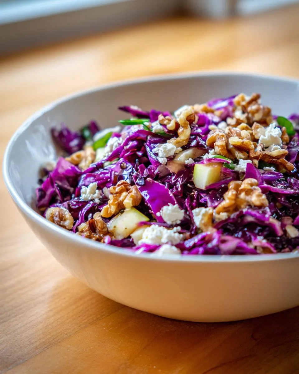 Red Cabbage Salad - detail 2