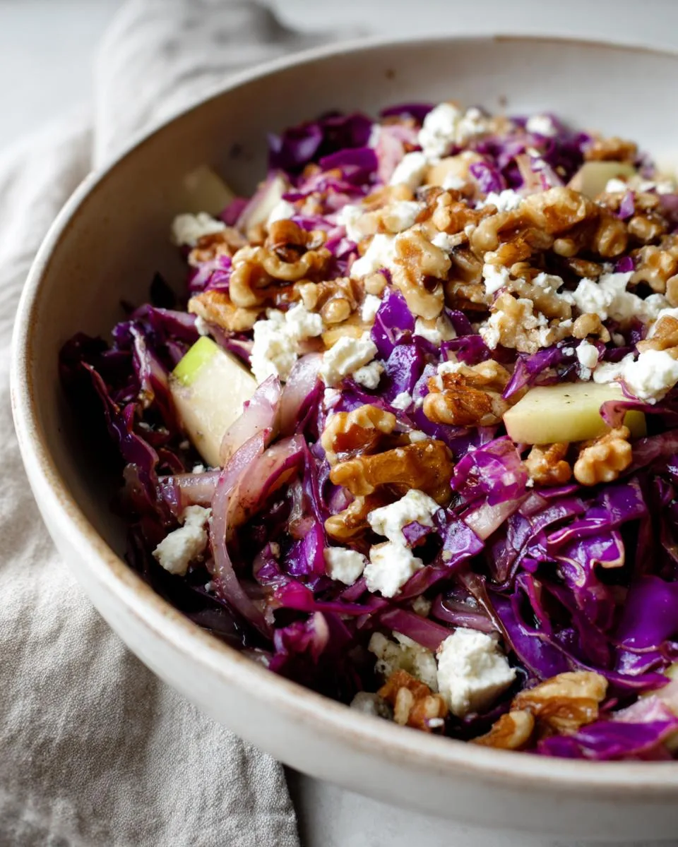 Red Cabbage Salad - detail 3