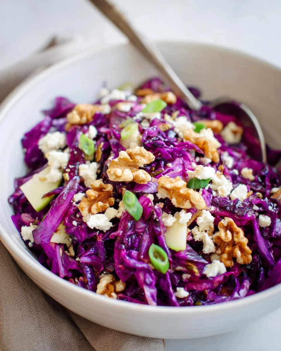 Red Cabbage Salad - detail 4