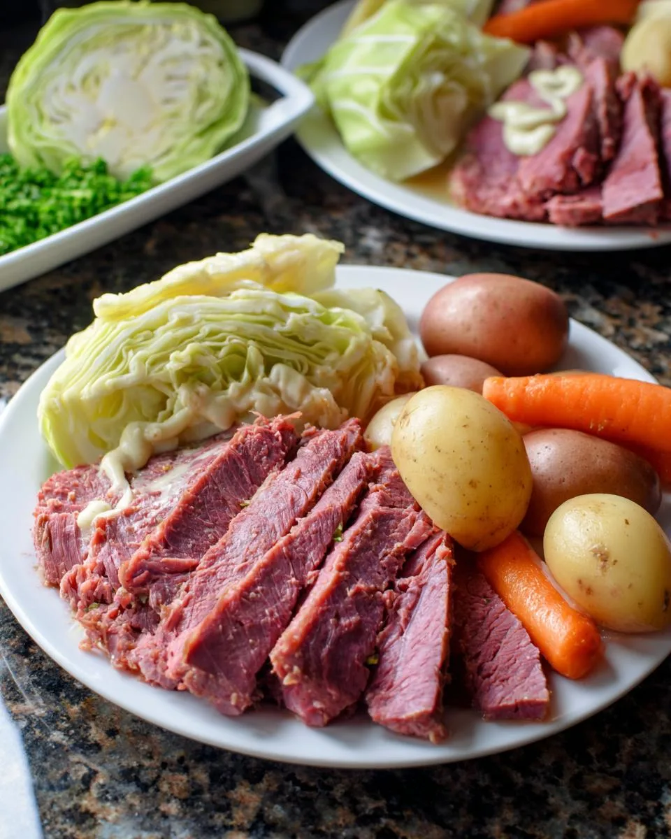 Slow Cooker Corned Beef and Cabbage - detail 2