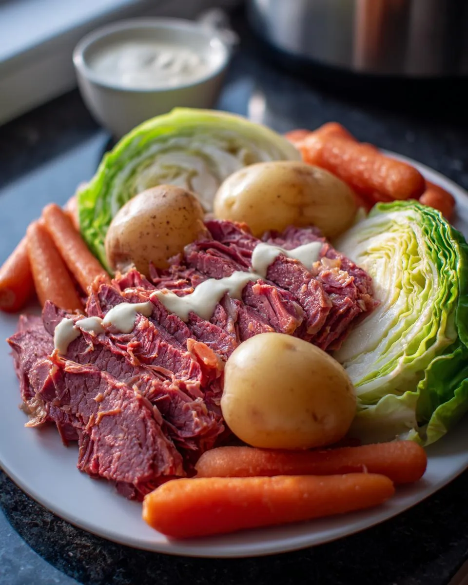 Slow Cooker Corned Beef and Cabbage - detail 3