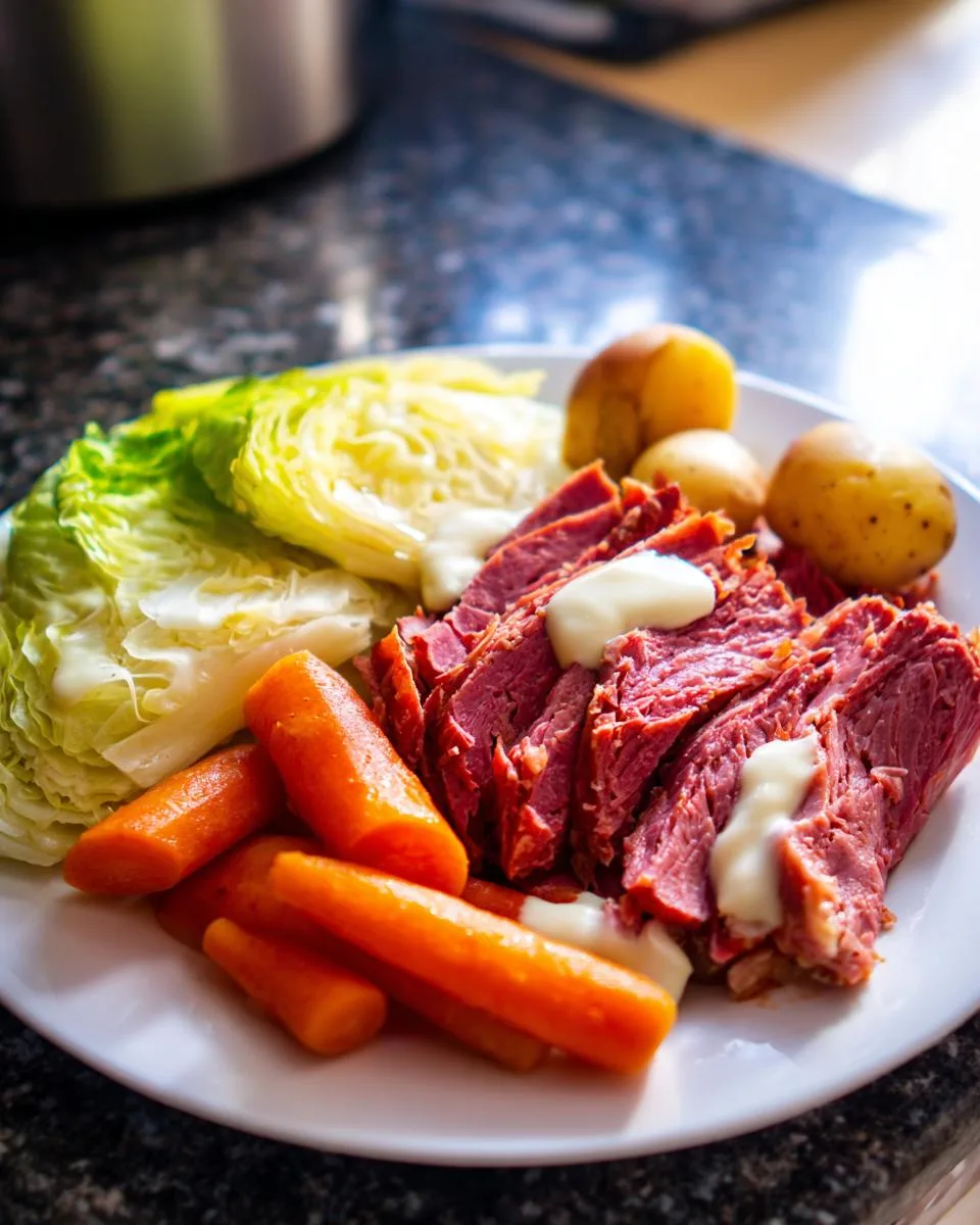 Slow Cooker Corned Beef and Cabbage - detail 4