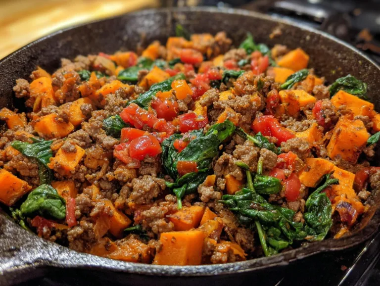 Southwest Beef Sweet Potato