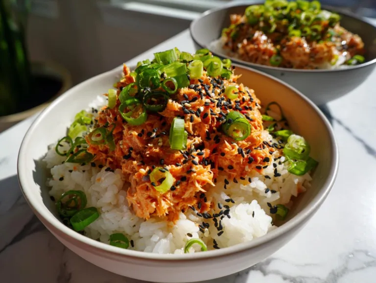 Spicy Tuna Rice Bowls