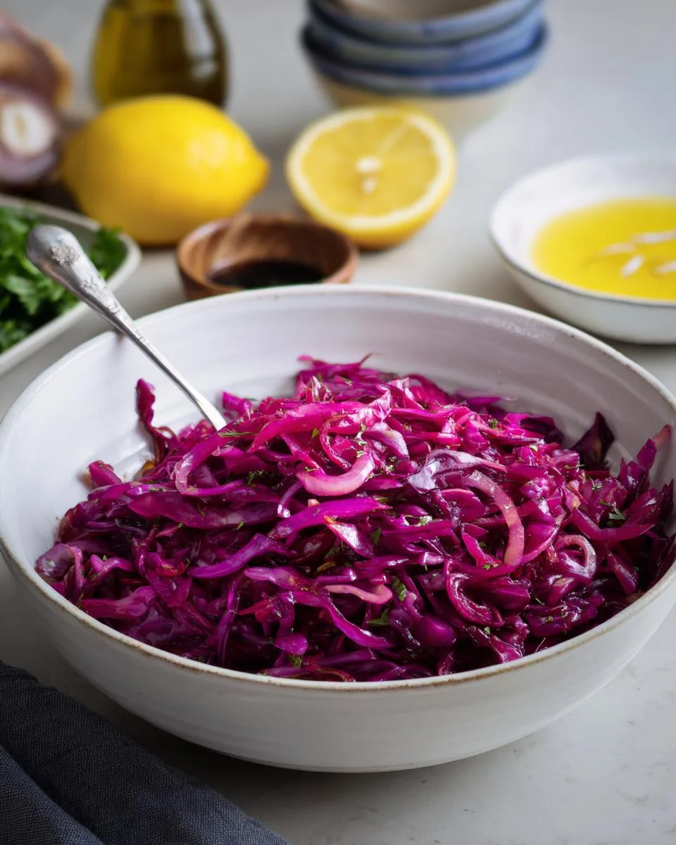 Turkish Cabbage Salad - detail 2