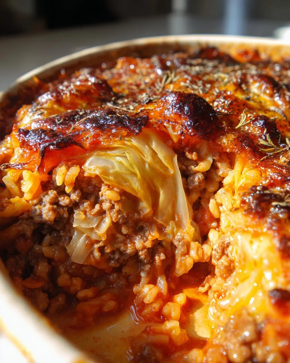 Unstuffed Cabbage Casserole - detail 3