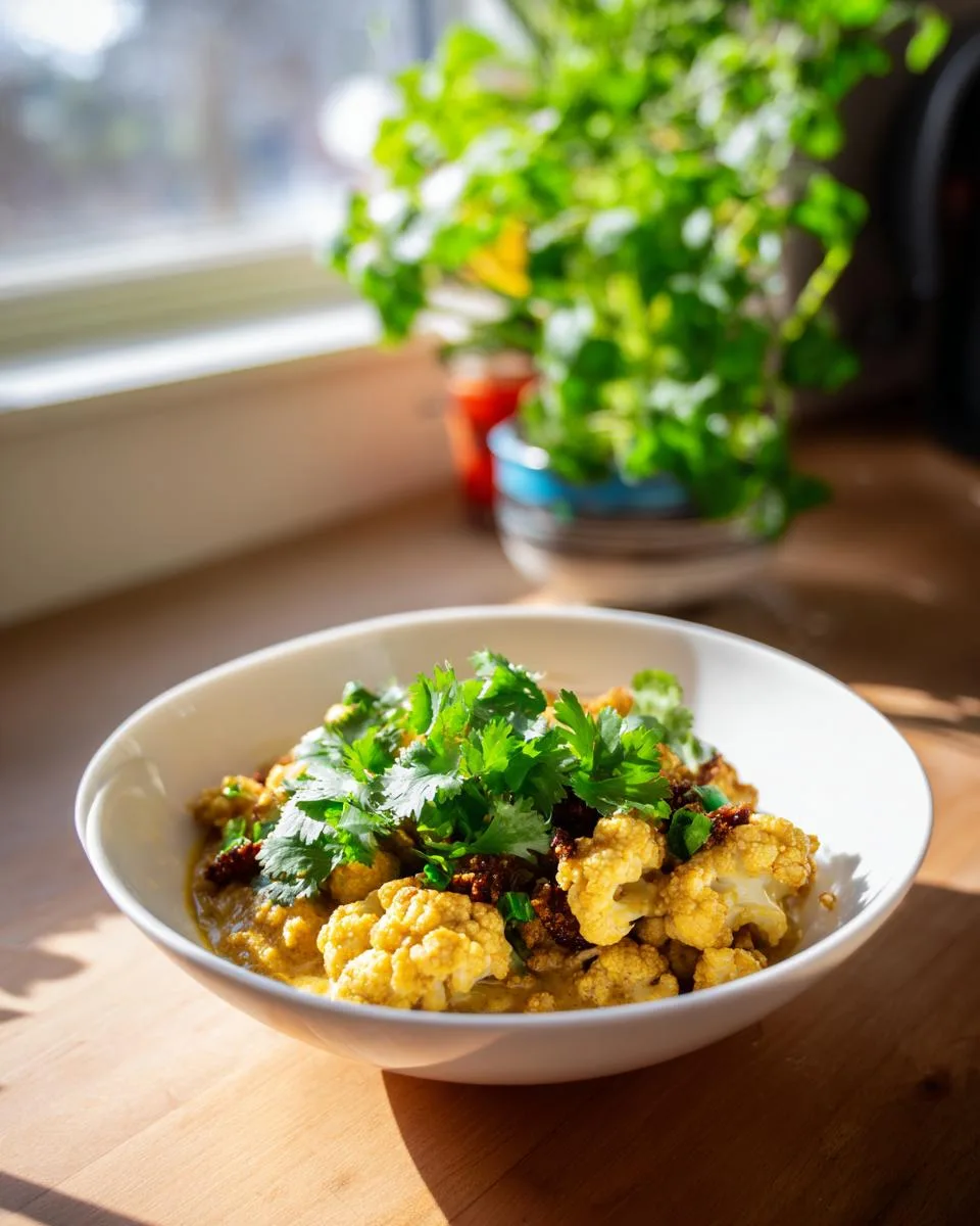 Veggie-Loaded Cauliflower Butter Curry (Vegetarian) - detail 3