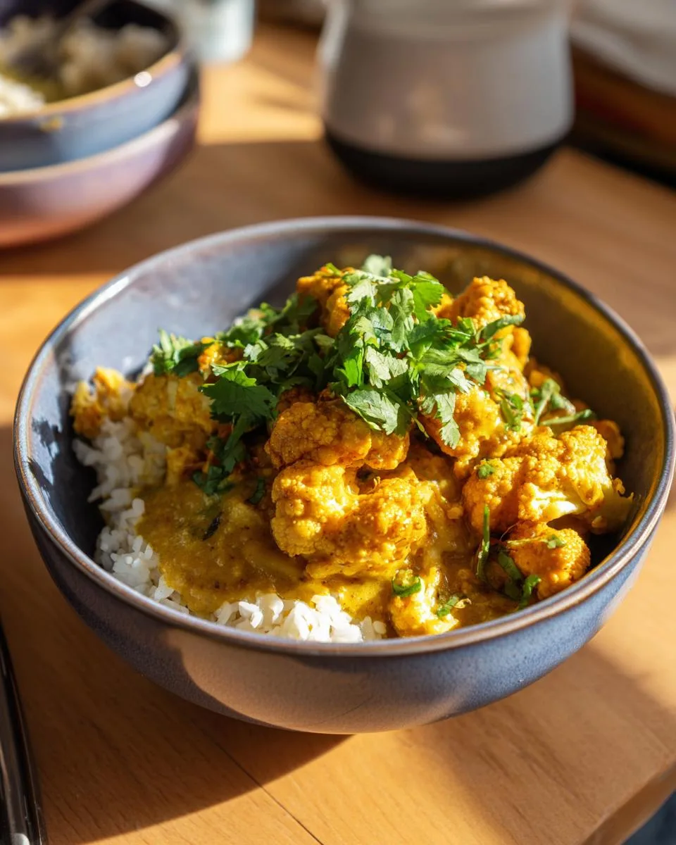 Veggie-Loaded Cauliflower Butter Curry (Vegetarian) - detail 4