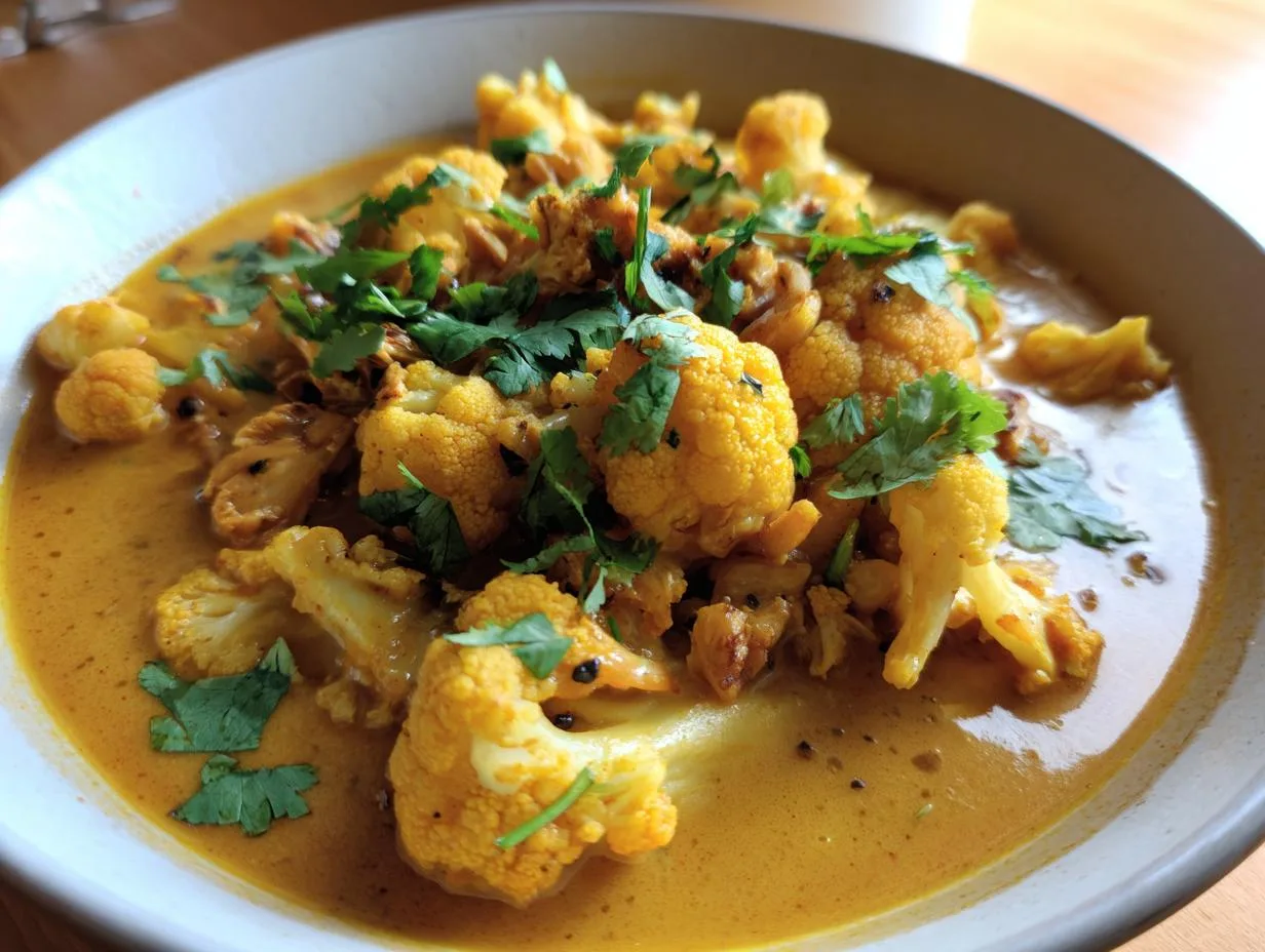 Veggie-Loaded Cauliflower Butter Curry – Irresistibly Creamy
