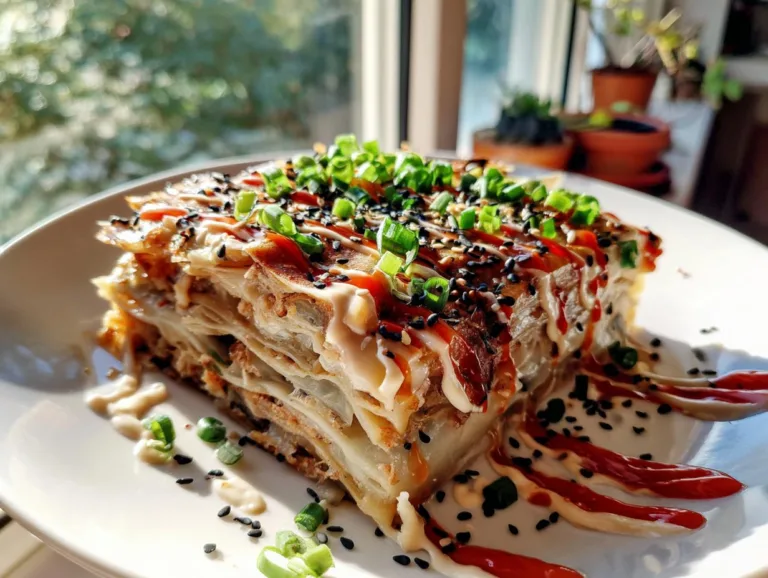 Viral Dumpling Lasagna