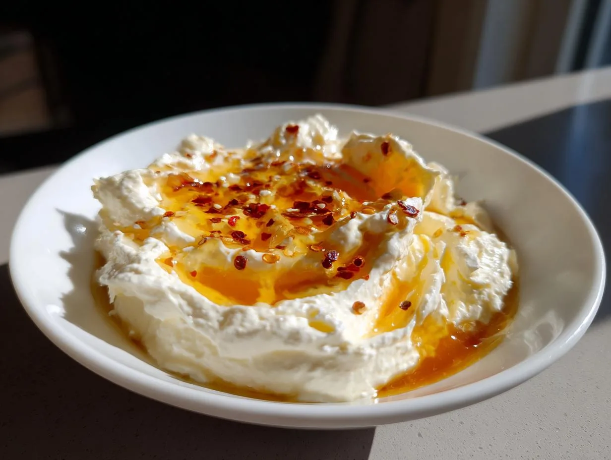 15-Minute Whipped Feta Dip with Hot Honey Bliss