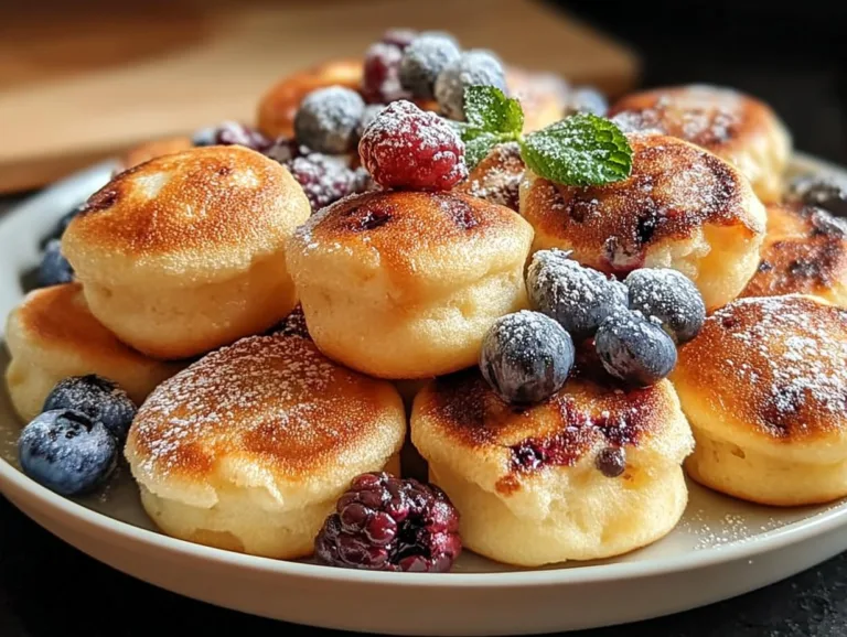 breakfast pancake poppers