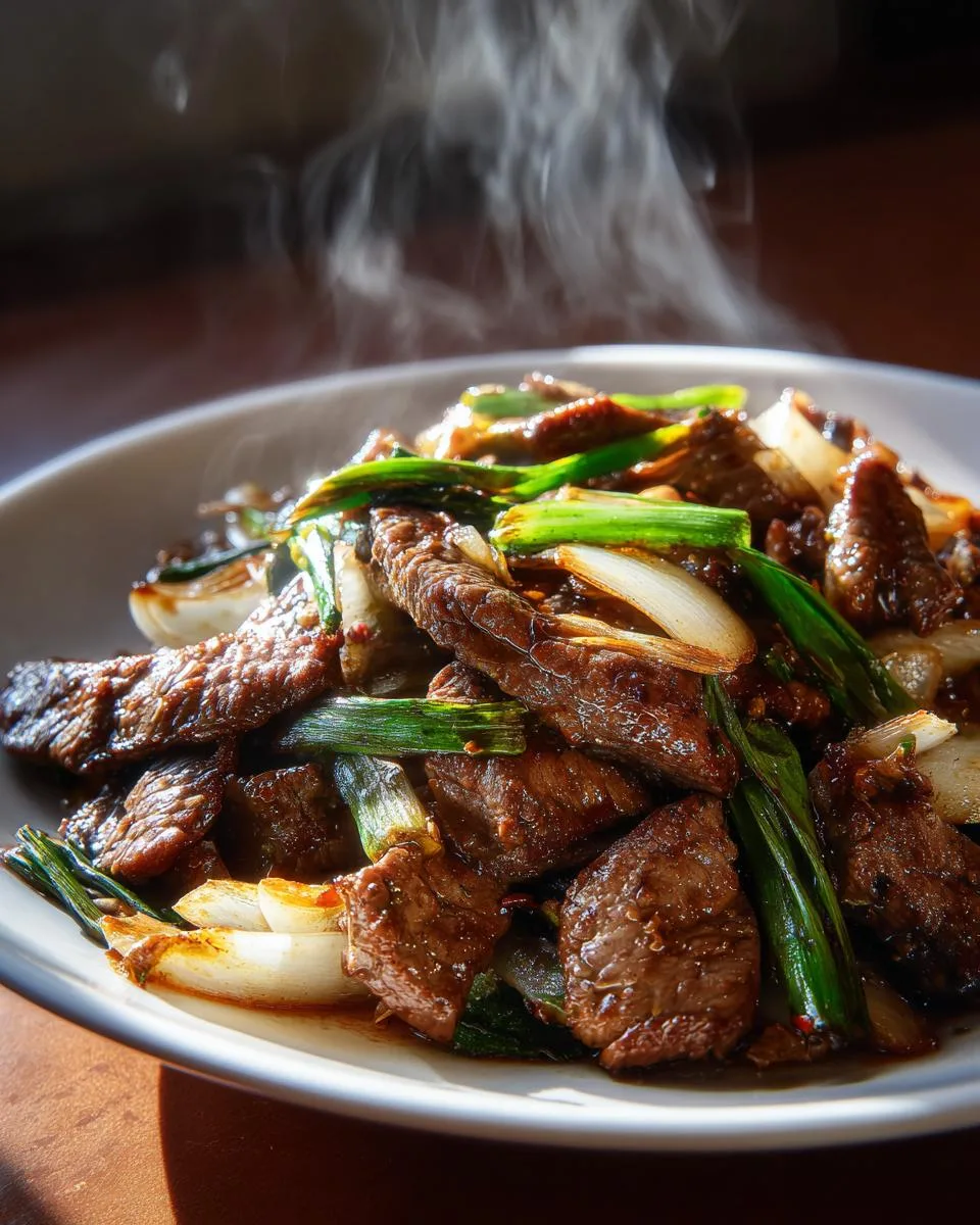Beef Onion Stir Fry - detail 3
