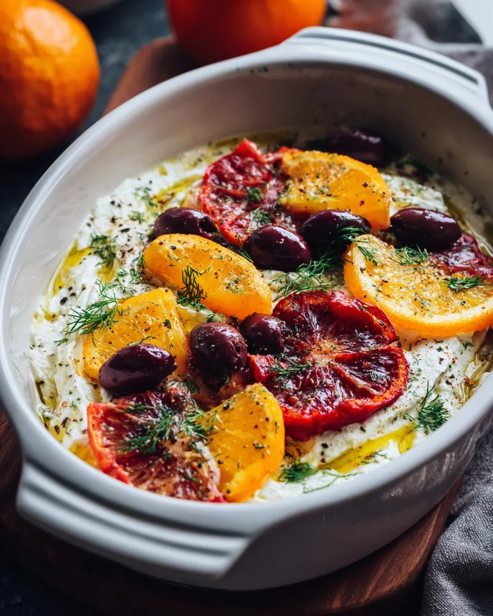 Blood Orange Whipped Feta - detail 2