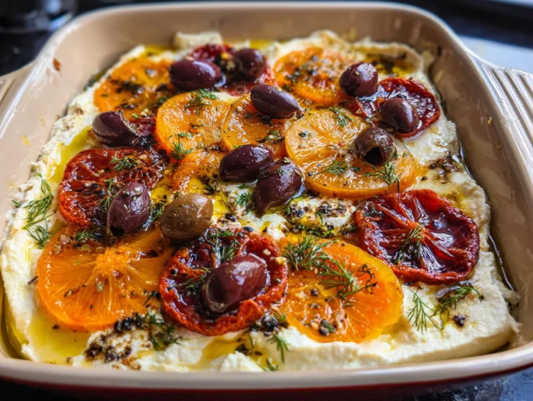 Blood Orange Whipped Feta