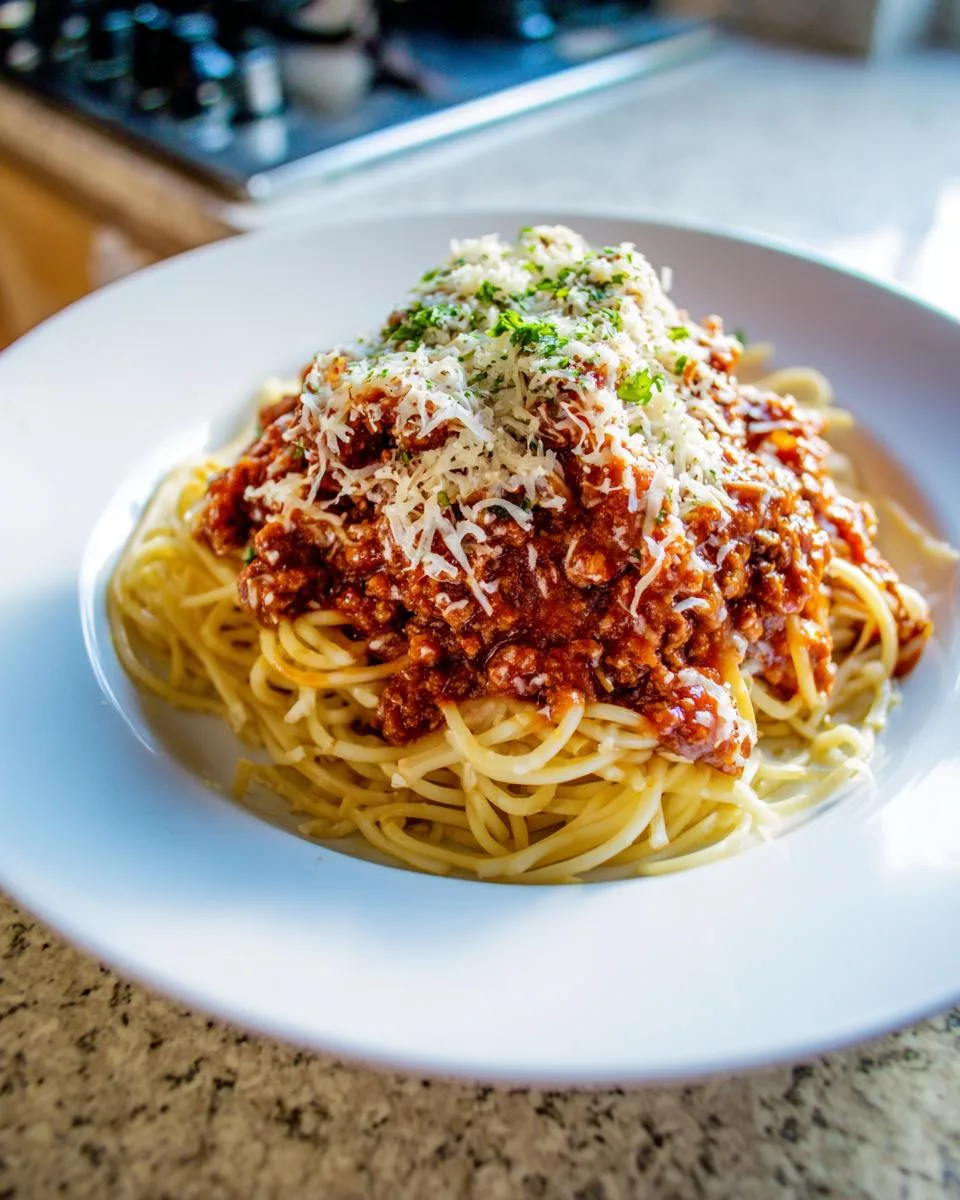 Bolognese Sauce - detail 3