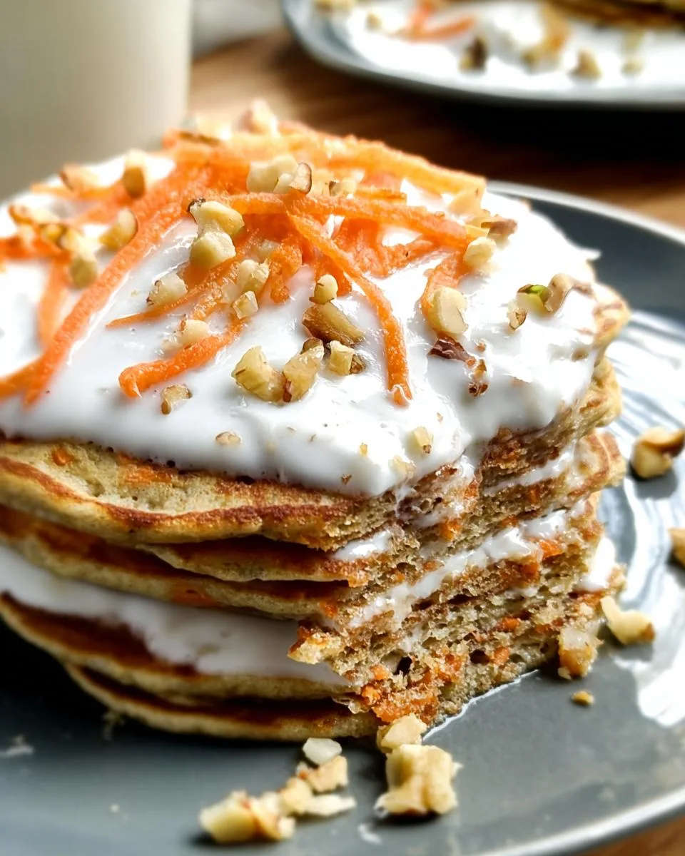 Carrot Cake Protein Pancakes - detail 4