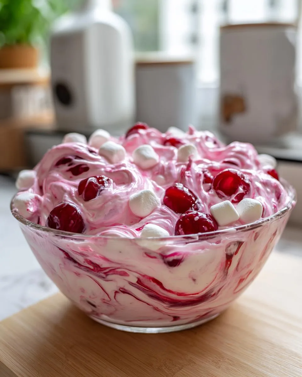 Cherry Cheesecake Fluff - detail 3
