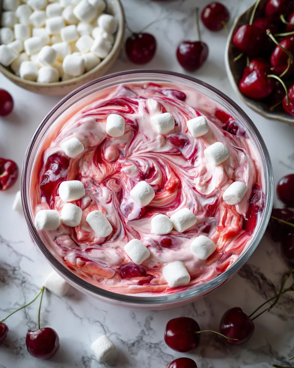 Cherry Cheesecake Fluff - detail 4