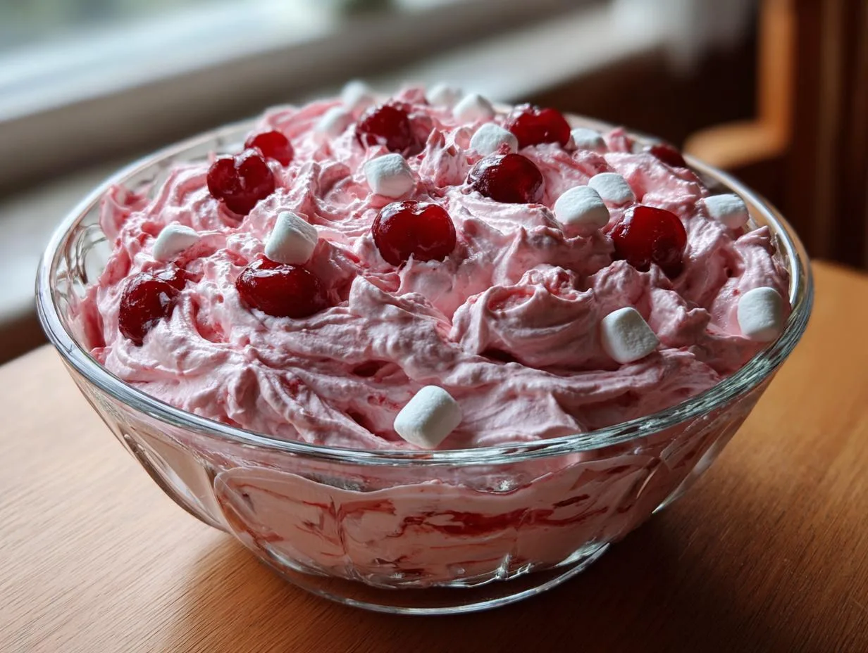 10x Creamy Cherry Cheesecake Fluff Recipe: Sweet Bliss
