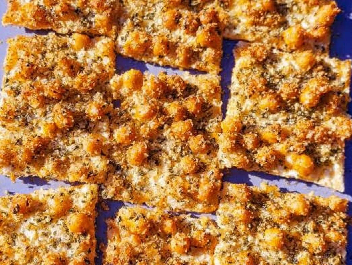 Irresistible Chickpea Parmesan Crisps in Just 30 Minutes