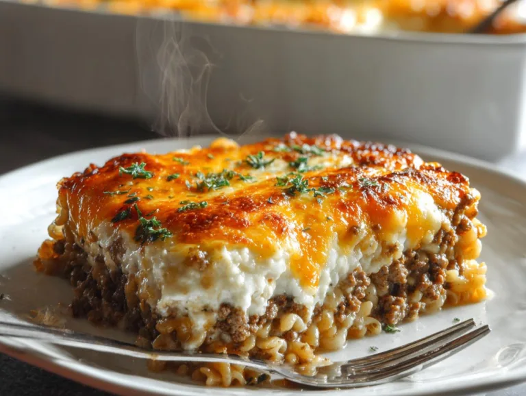 Classic Ground Beef Casserole