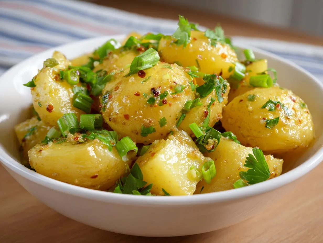 30-Minute Creamy French Potato Salad Your Guests Will Devour