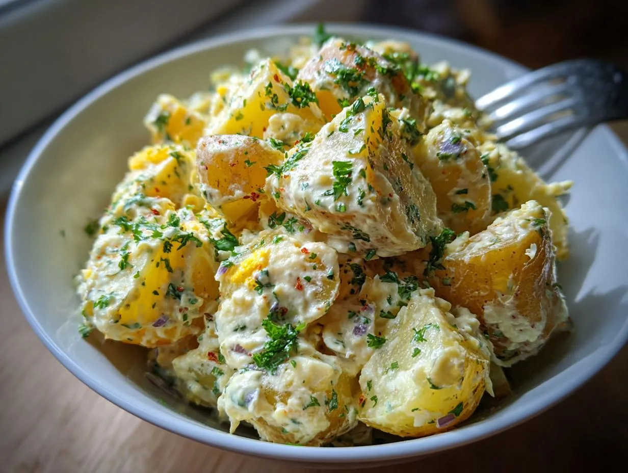 Creamy Potato Salad with Condensed Milk – 4lb of Pure Bliss