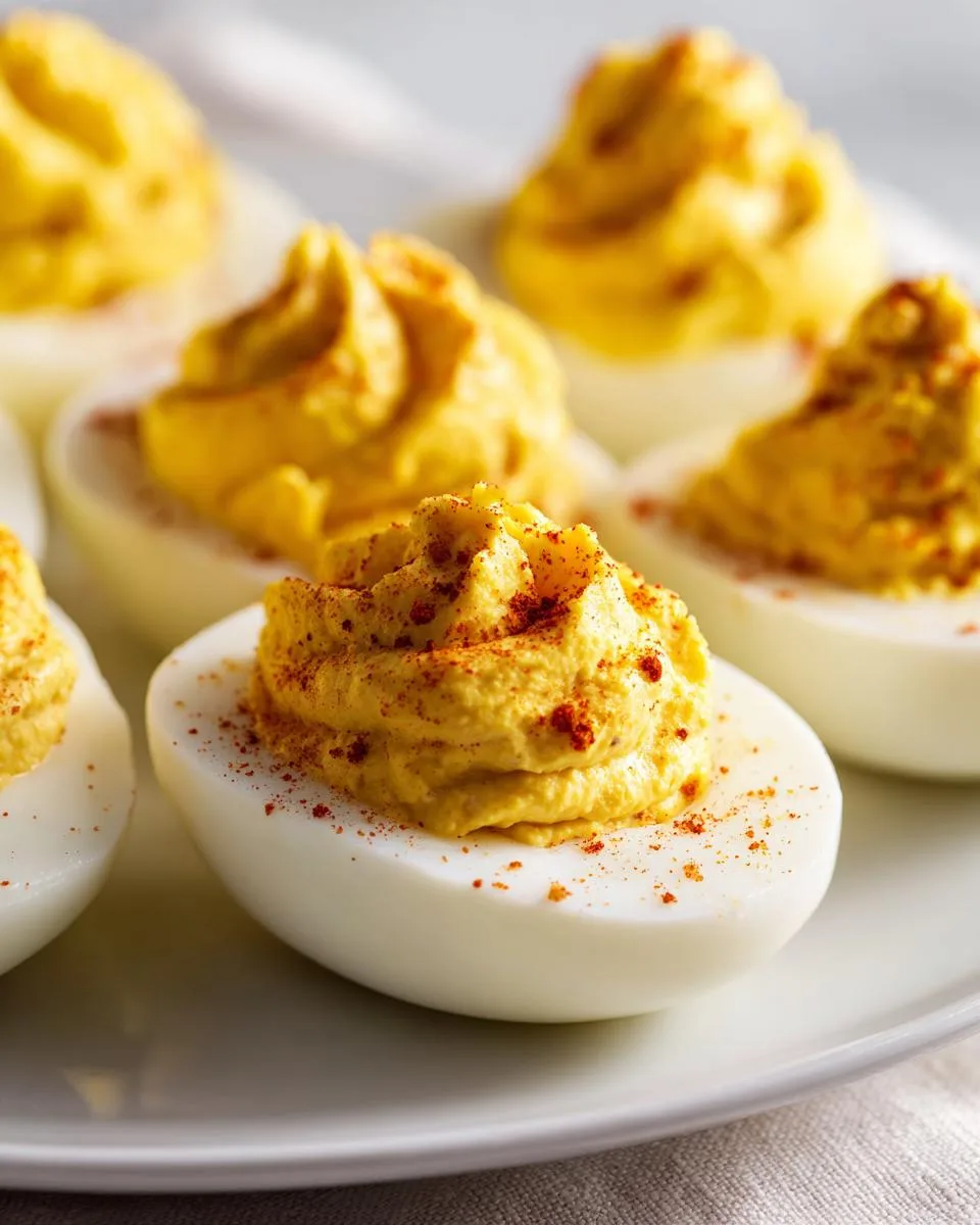 Deviled Eggs With Relish And Mustard - detail 3