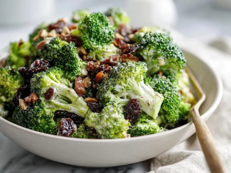 Easter Broccoli Salad With Raisins